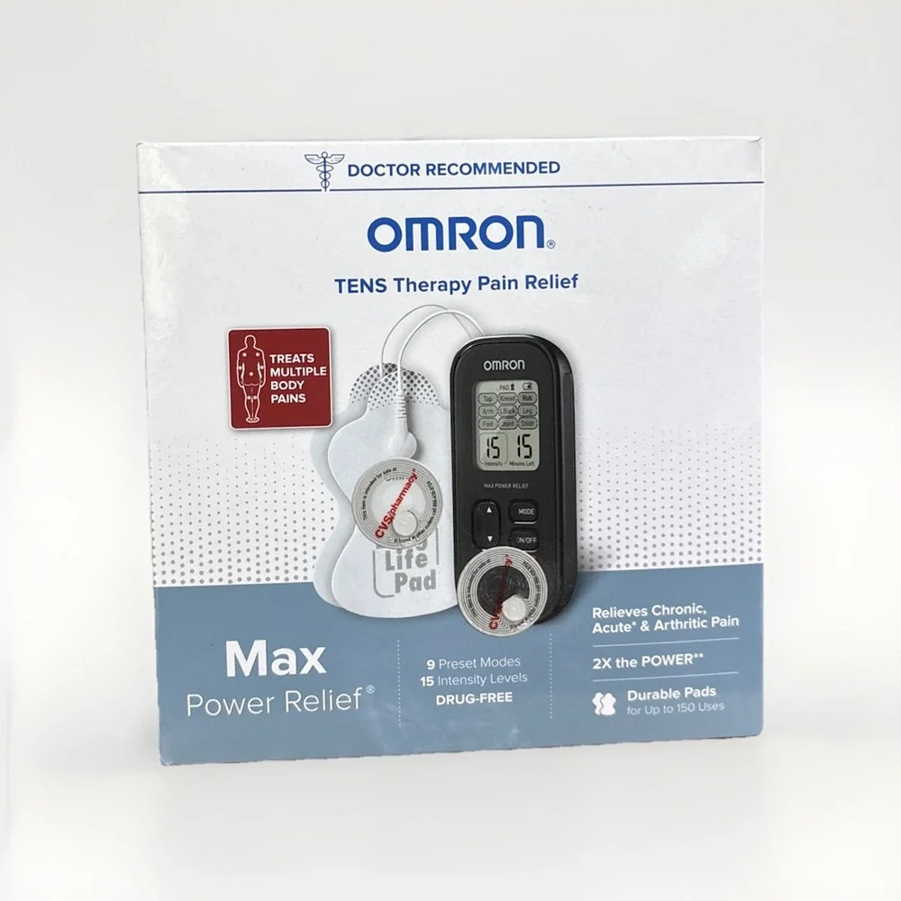 Omron PM500 Max-Power Relief TENS Therapy Pain Relief - Open Box!